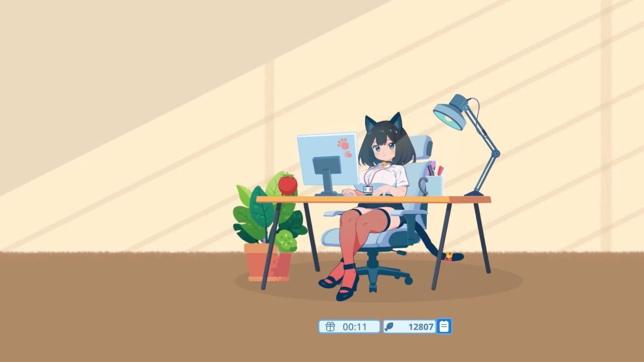 新作[互动SLG/桌宠/动态] 你同事 With Your Coworker 官中步兵版+存档 [310M]