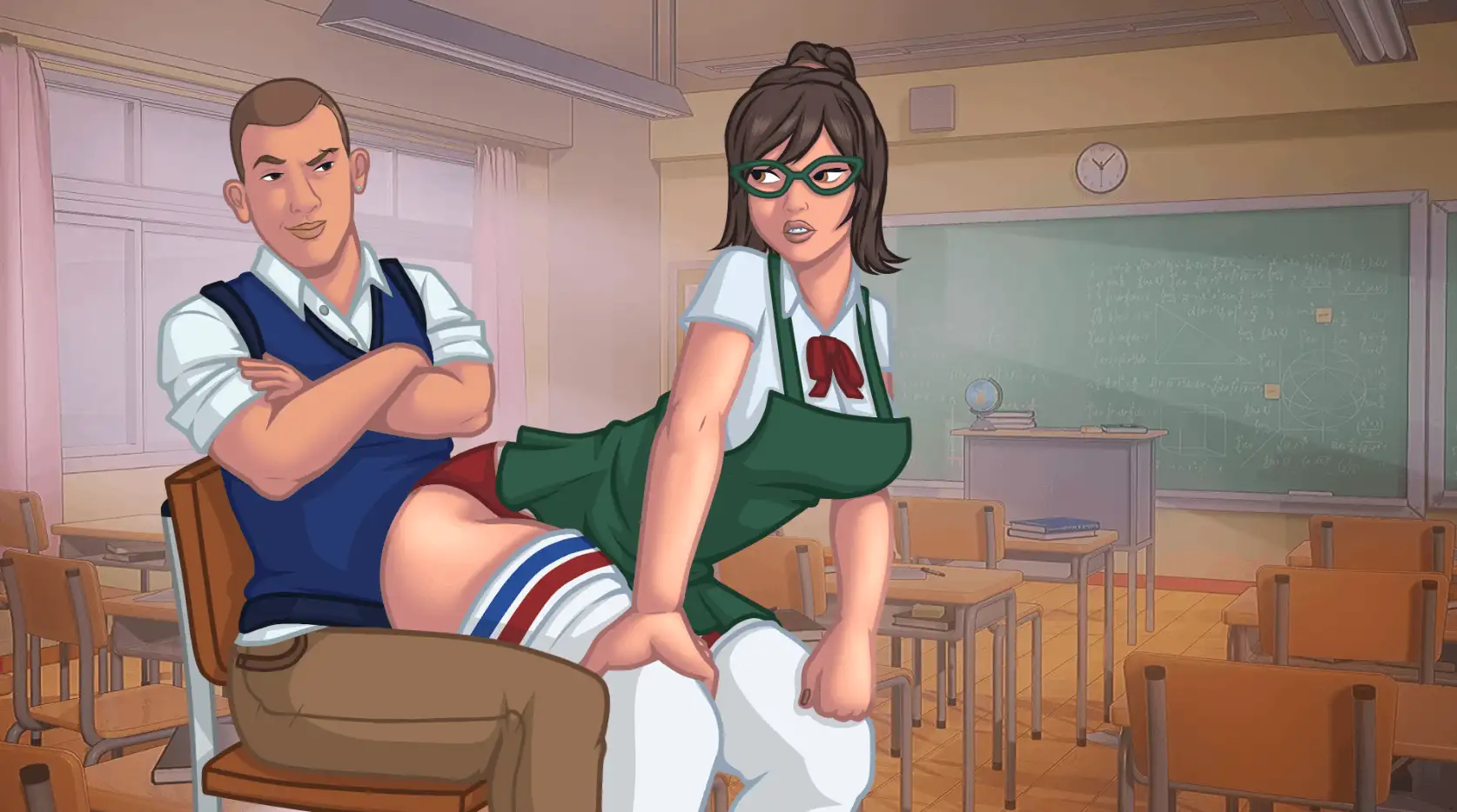 更新【欧美SLG/动态】拉斯特沃斯学院v0.5.7 AI汉化版【PC+安卓/2.76G】