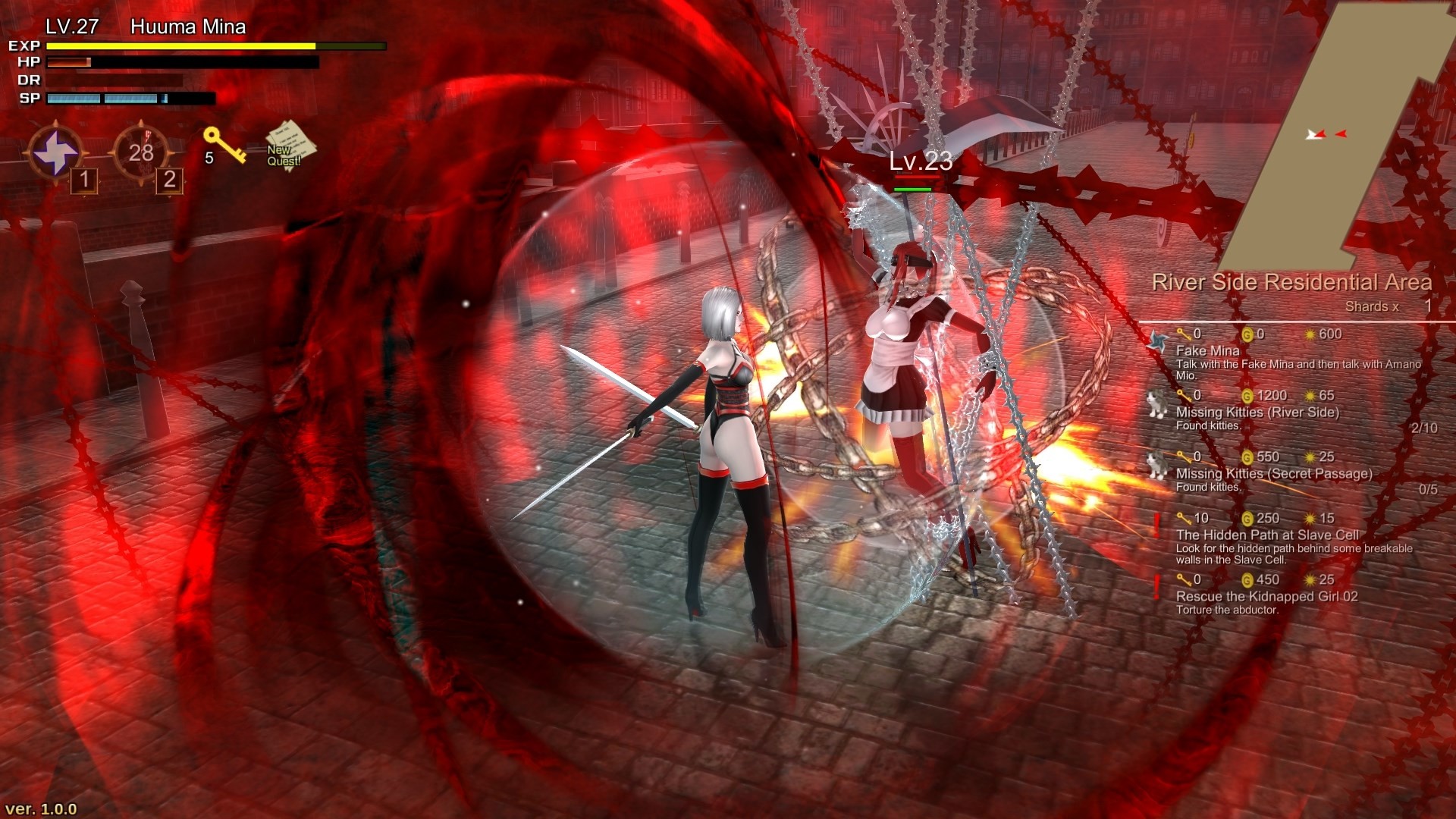 更新[动作ACT/3D作品/动态] 风魔美奈不死身的真相 風魔ミナ不死身の真実 V1.2.2 官中版 [4.80G]