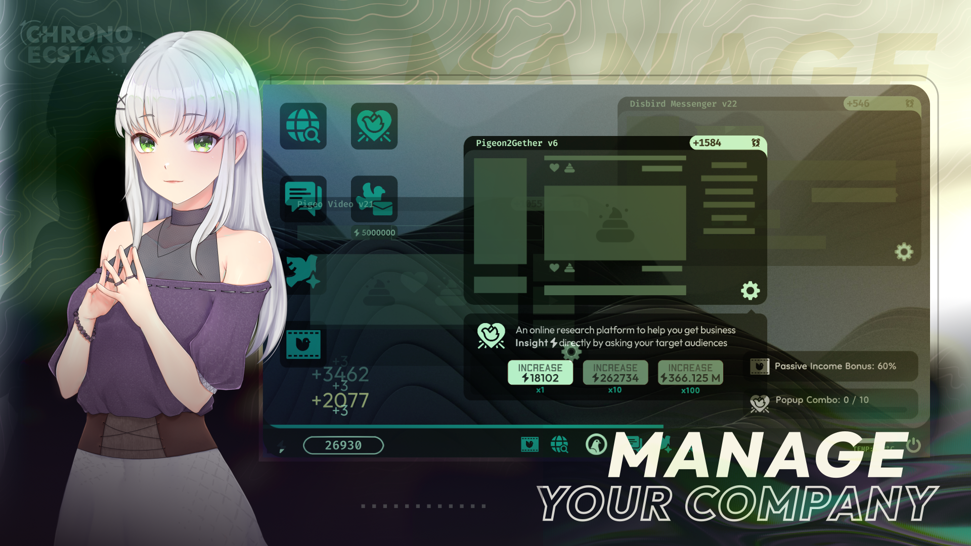 更新[沙盒SLG/时间停止/动态] 时间狂喜 时间停止 Chrono Ecstasy v0.3.4  机翻步兵版 [PC+安卓3.20G]