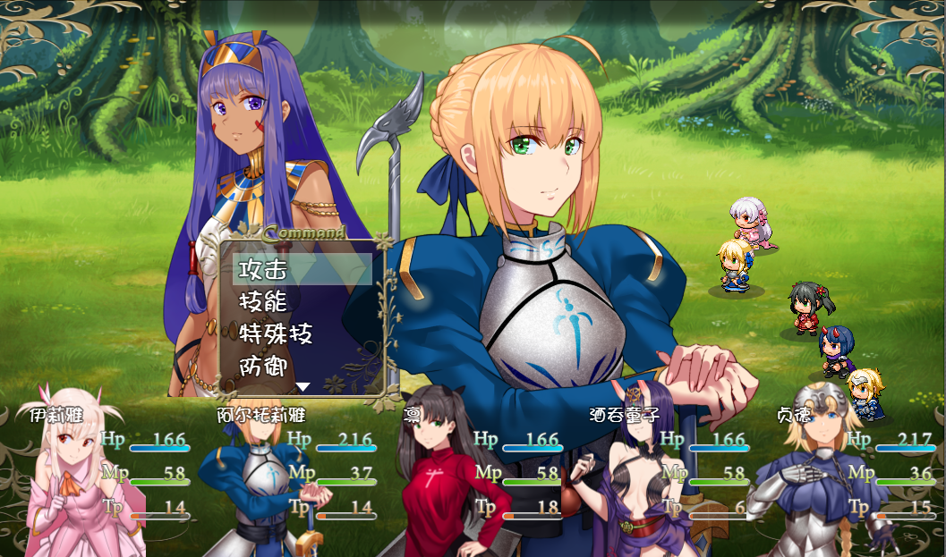 [RPG/汉化/FGO同人] 假的~圣杯战争 FakeHolyGrailWar 汉化版 [PC+安卓/2.4G]