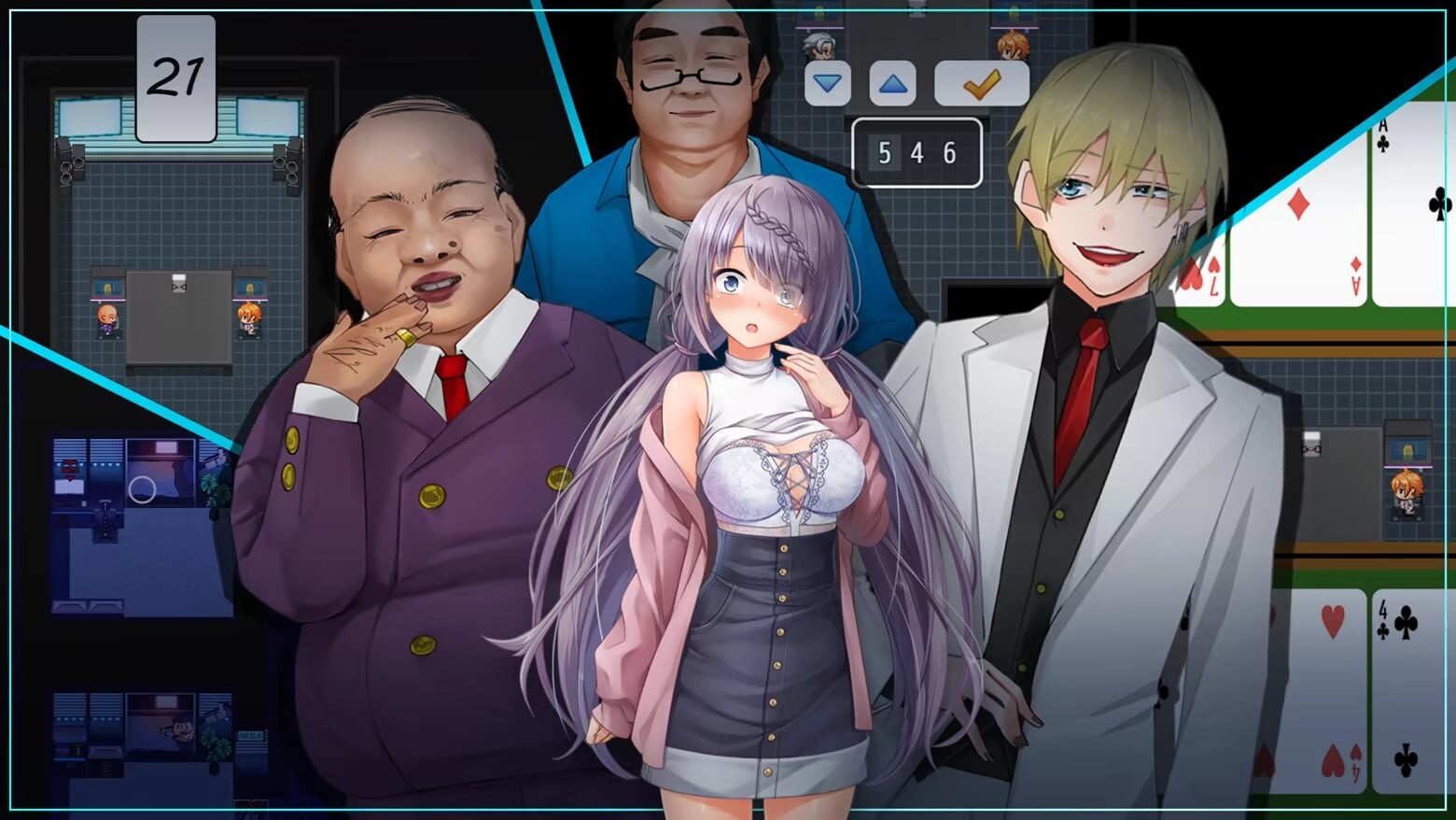 新作[日式RPG/NTR巨乳] 密室游戏决斗～今天谁会买走我的女友～ エスケープ・ルーム～無知な彼女は今日も買われる～ Steam官中步兵版+存档 [PC+安卓 3.40G]