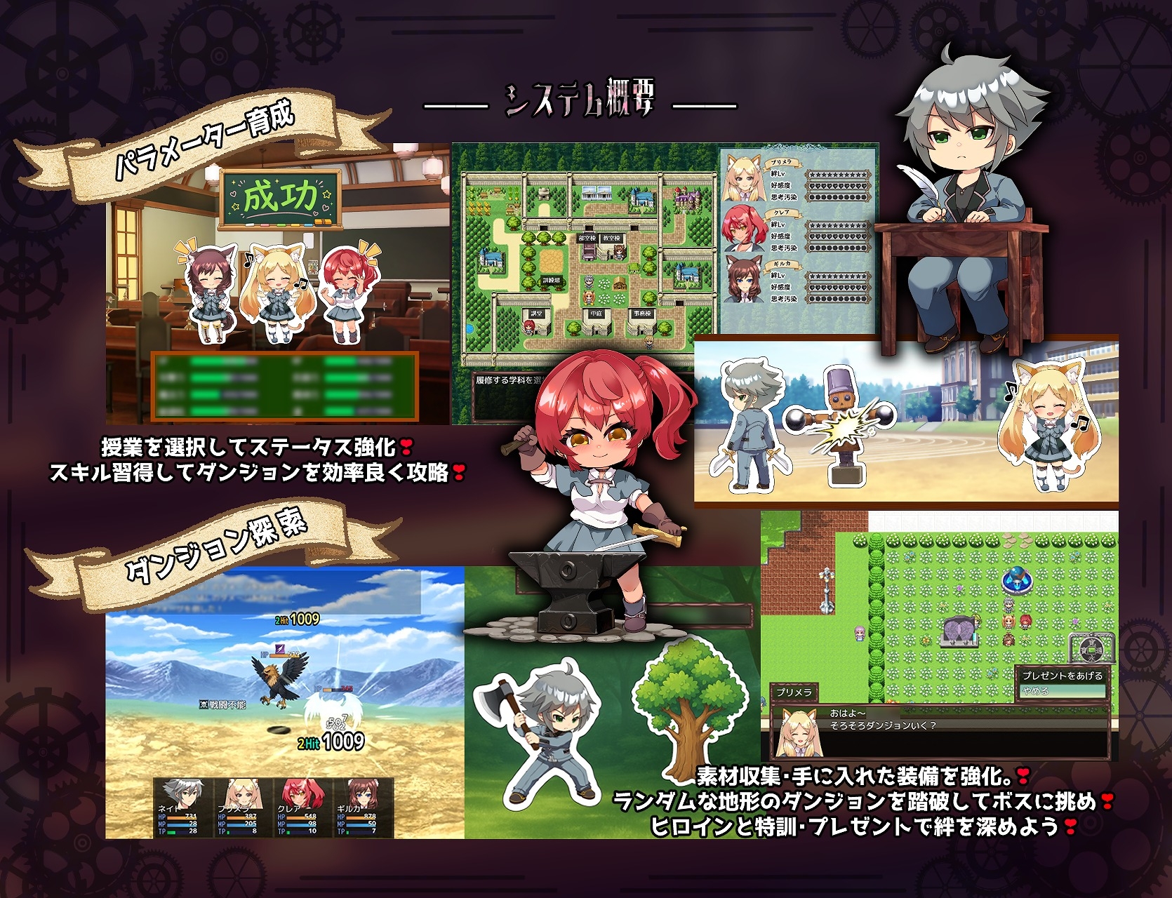 新作[日式RPG/被NTR/兽耳] 仿造×英雄 イミテーション×ヒーロー AI汉化版+存档 [1.80G]
