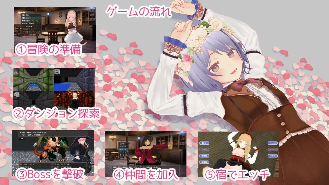 更新[爆款RPG/3D作品/动态] 迷宫之花 迷宮ノ花 v1.16 官中版+存档 [2.10G]