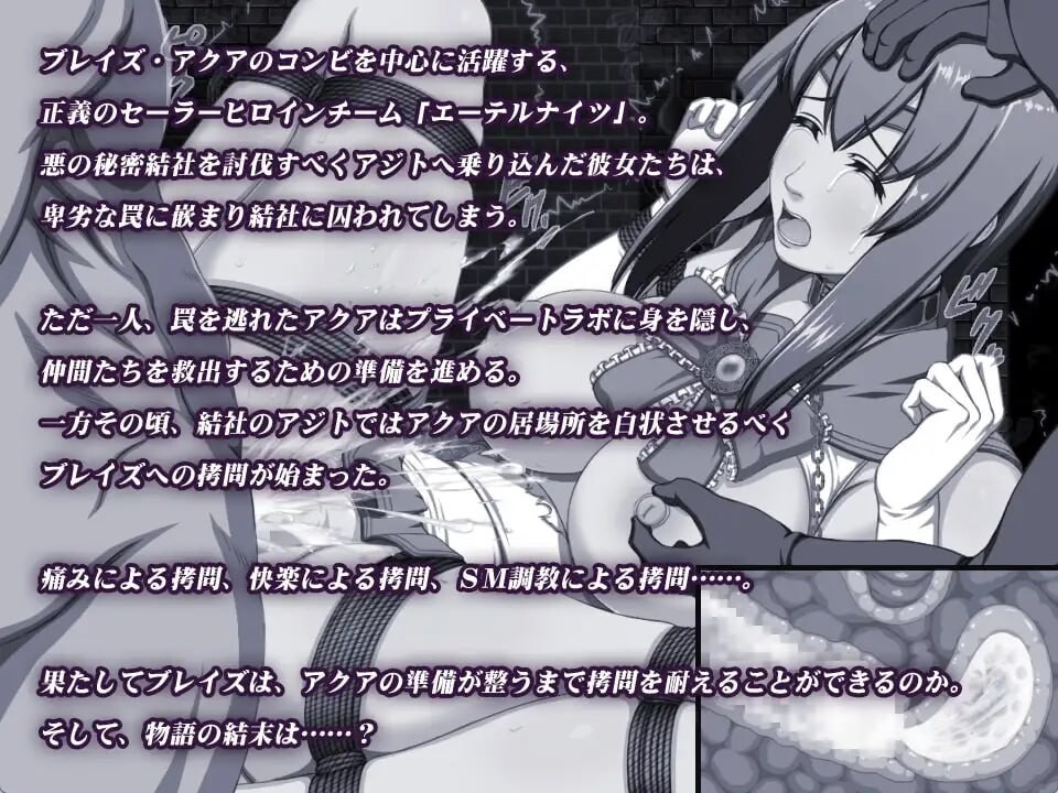 新汉化[调教RPG/SM拘束] 以太骑士：水手服水手女英雄凄绝拷问 エーテルナイツ～セーラーヒロイン凄絶○問～ 汉化版+存档 [PC+安卓 1.20G]