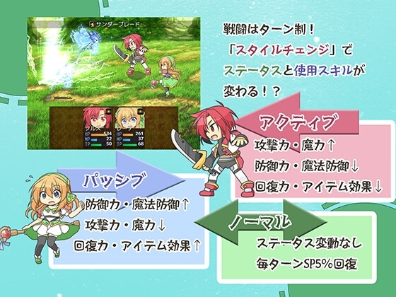 新汉化[冒险RPG/ 通X/和X] 琉璃的记忆与神魔之书 瑠璃の記憶と神魔の書 v1.20  内嵌AI汉化版+作弊码 [PC+安卓1.50G]