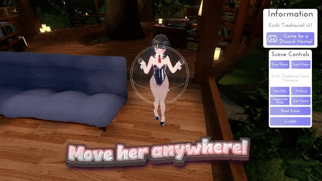 新作[日式3D/动态] 工口树屋！Ecchi Treehouse! v1.1 生肉步兵版 [440M]