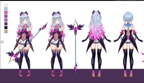 更新[动作ACT/异种X/动态] 轮回的莉薇娅 リンネのリビア(仮) V0.4 demo fix1 官中版 [1.50G]