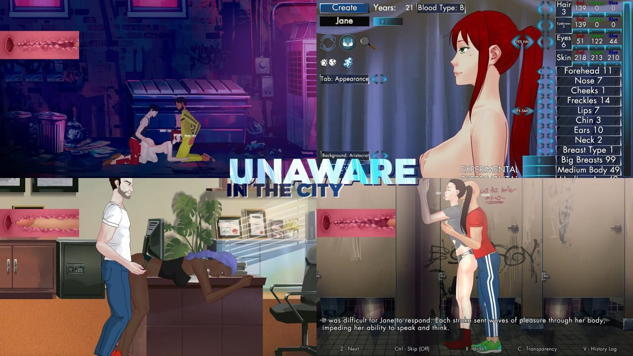 更新[欧美SLG/动态] 城市中的无意识者 Unaware in the City v48b Steam官中步兵版 [1.0G]