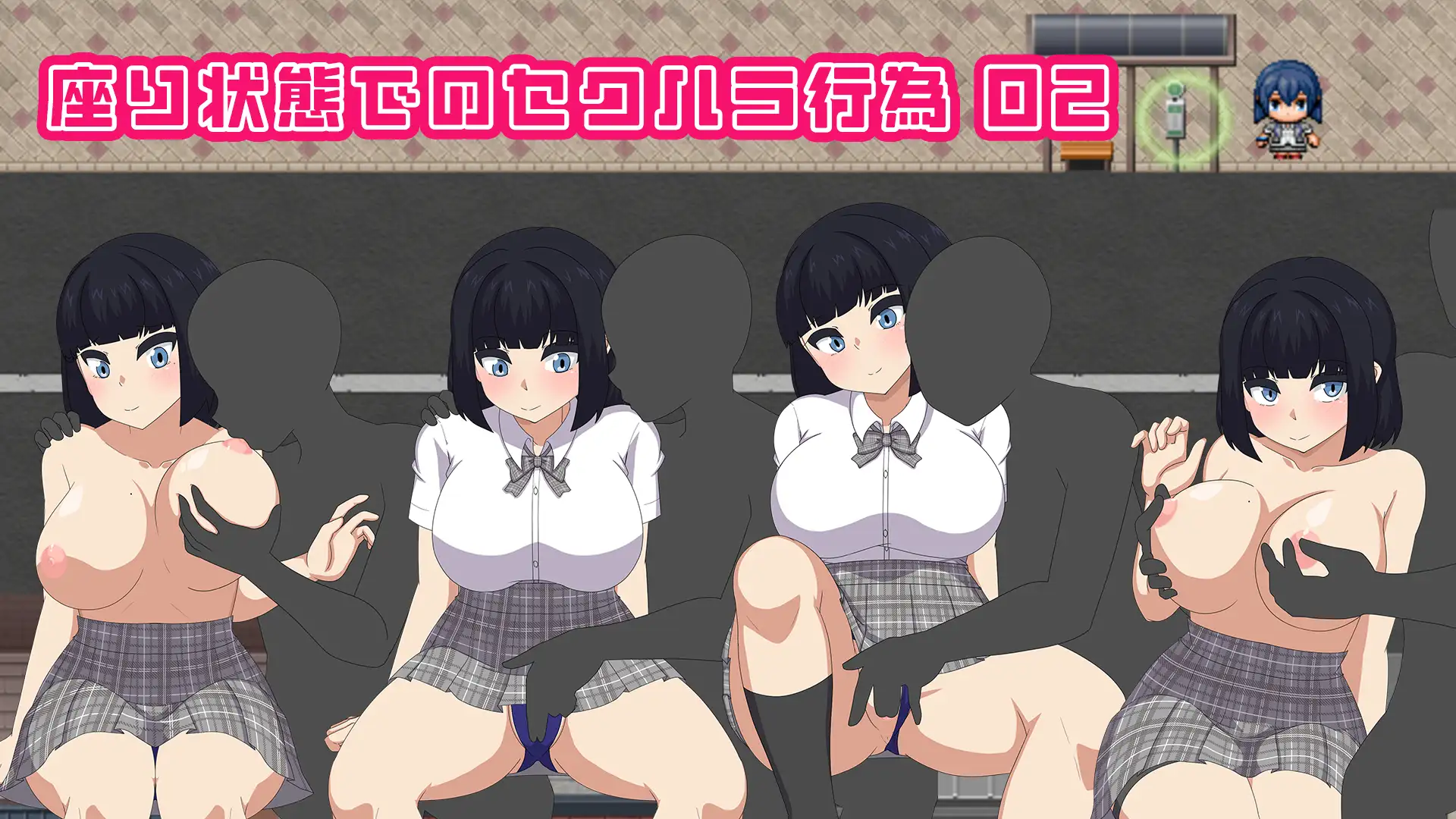 更新[互动RPG/羞耻/耻辱] 裸体高中【校园生活暴露RPG】 NAKED HIGHSCHOOL【学園生活露出RPG】 v1.11 AI汉化版+全回想存档 [2.70G]