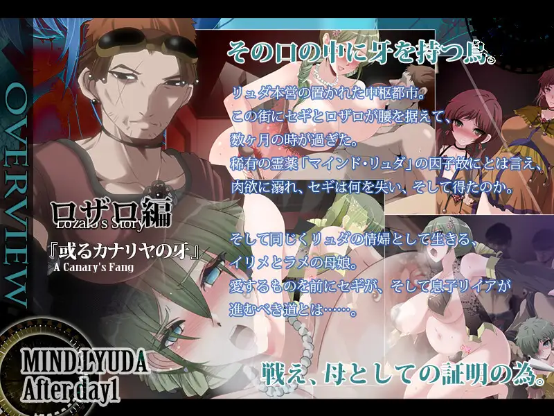 增添AZ[冒险RPG/强X/被NTR] 心灵・鲁达 第一日之后  マインド・リュダ After day 1  内嵌AI汉化版+作弊码 [PC+安卓1.50G]