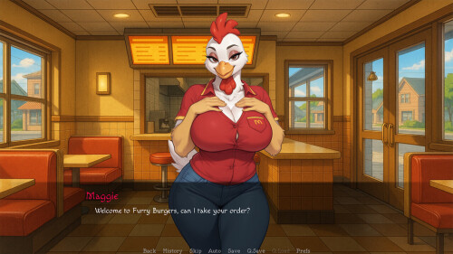更新【欧美SLG/沙盒/扶她】福瑞小镇 Furry Town v0.08 Public AI汉化【PC+安卓0.9G】