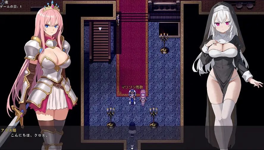 增添AZ[日式RPG/修女/堕落] 淫欲修女克洛伊 淫欲の修道女クロエ 内嵌AI汉化版+作弊码 [PC+安卓 720M]