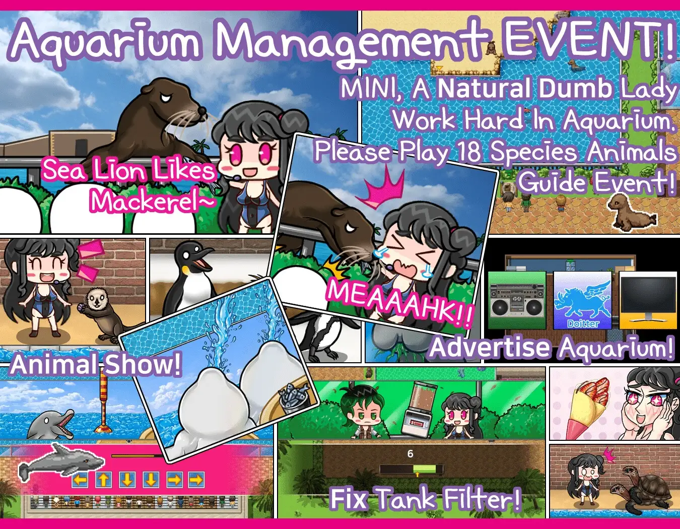 新汉化[日式RPG/兽X] 动物园管理员的任务！2 Zookeeper Mission! 2 v1.0.6 AI汉化版 [1.70G]