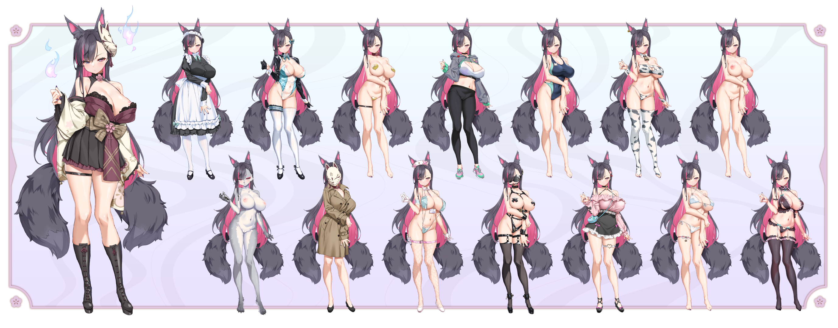 更新[沙盒SLG/互动养成/全动态] 妖狐的深夜直播 Mirai’s Midnight Stream V26.08.12 官中步兵版+画集+存档 [17.20G]