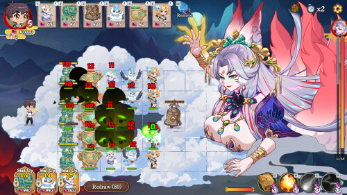 更新[探索SLG/冒险/奇幻] 妖谈2：九尾异闻 Yokai Art 2: Tales of the Nine-Tails v1.0.115 官中步兵版+DLC+存档 [4.10G]