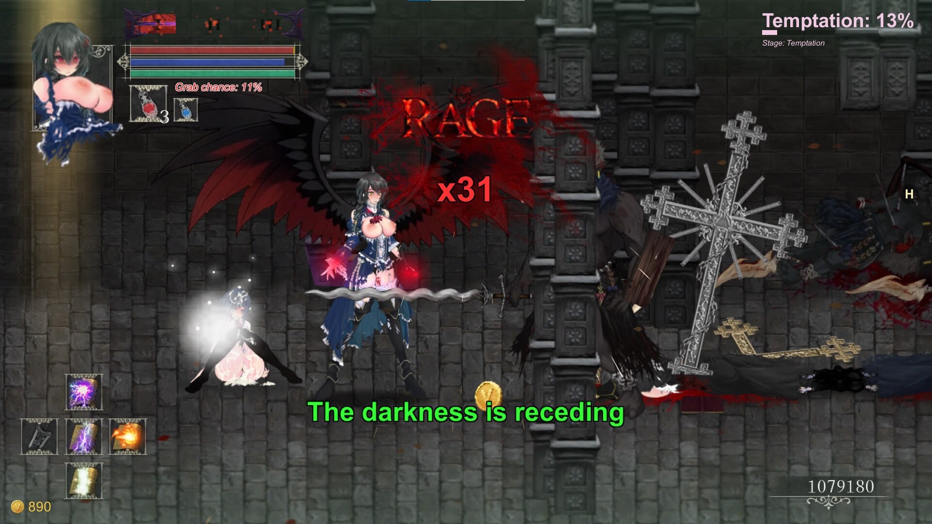 更新[爆款动作ACT/异种X/动态]魔女复仇之夜 “地狱之门：堕入黑暗” Night of Revenge “HELLGATE: Descent Into Darkness” 大型MOD v1.2.5 官中版+存档 [3.0G]