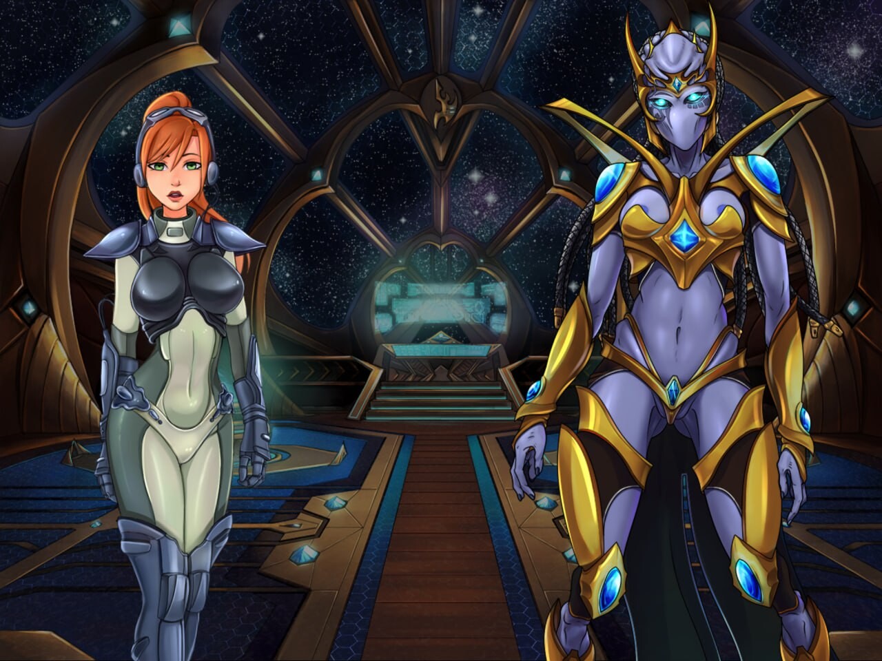 更新[欧美SLG/异种X/动态] 欲海星际：炽精之潮 SlutCraft: Heat of the Sperm ver1.0 官中步兵版+画廊 [PC+安卓 4.0G]