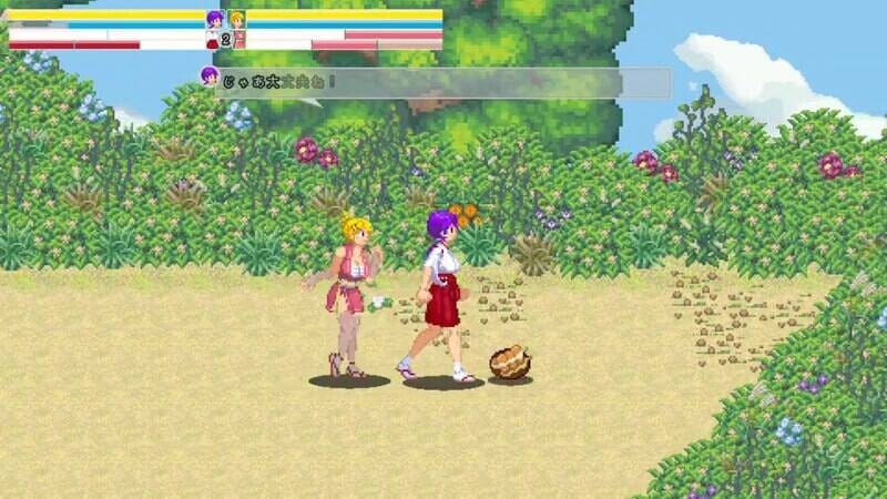 新汉化[日式ACT] 脑筋巫女退魔记 巫女カンナ脳筋退魔記 v2.04 AI汉化版 [200M]