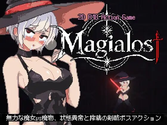 新作[动作ACT/战斗H/像素动态] 魔法迷失 Magialost 生肉版 [390M]