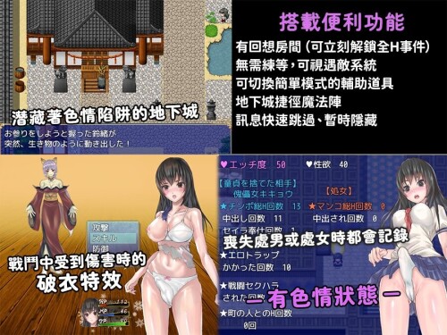 新作[日式RPG/扶他巨乳] 扶他制服少女RPG フタナリ制服少女RPG 異世界からの侵略者 v1.12 官中步兵版+存档 [730M]