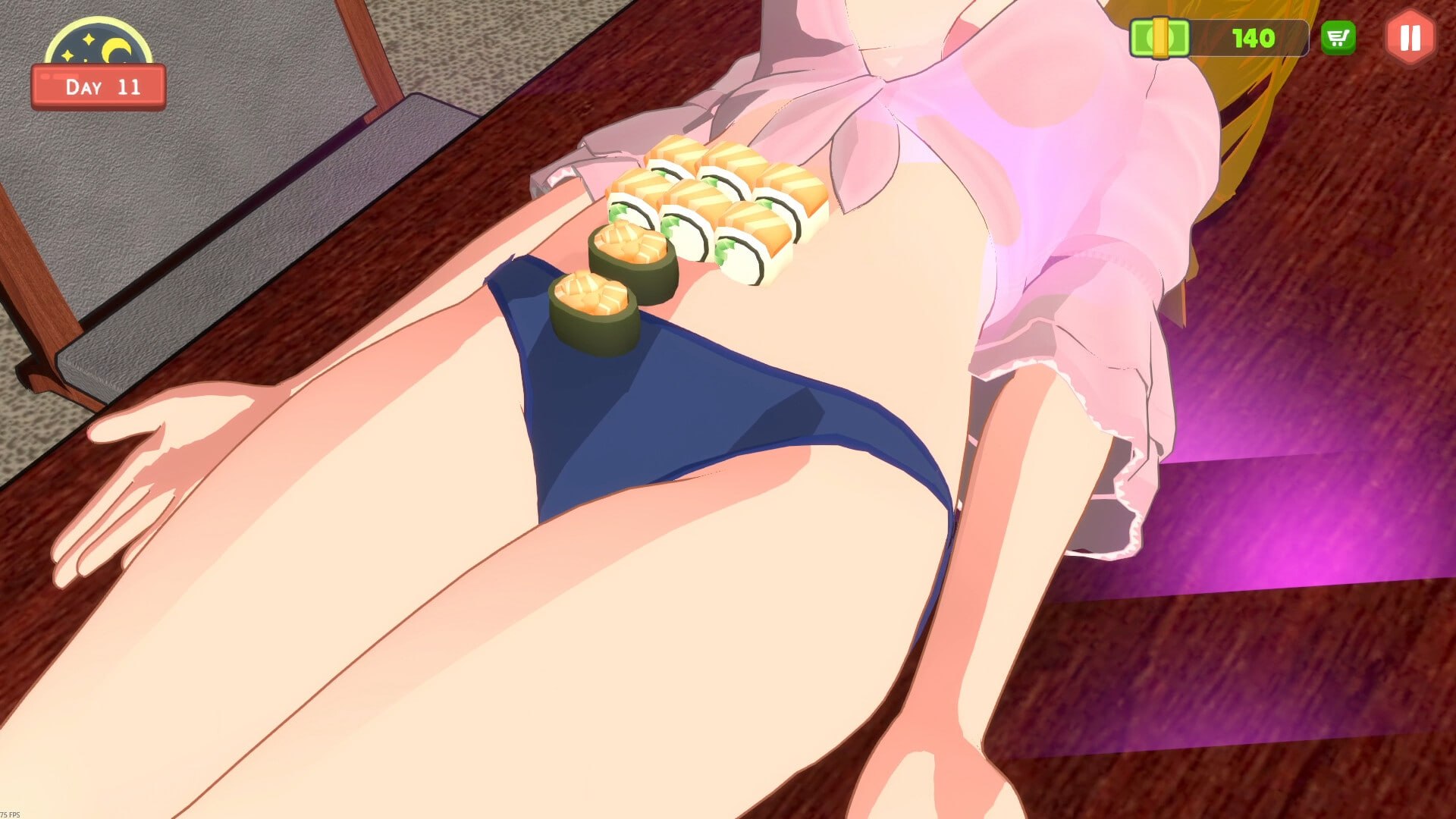 更新[经营SLG/3D作品/动态] 乙女寿司屋 Body Sushi v1.3.2 官中步兵版+存档 [3.20G]