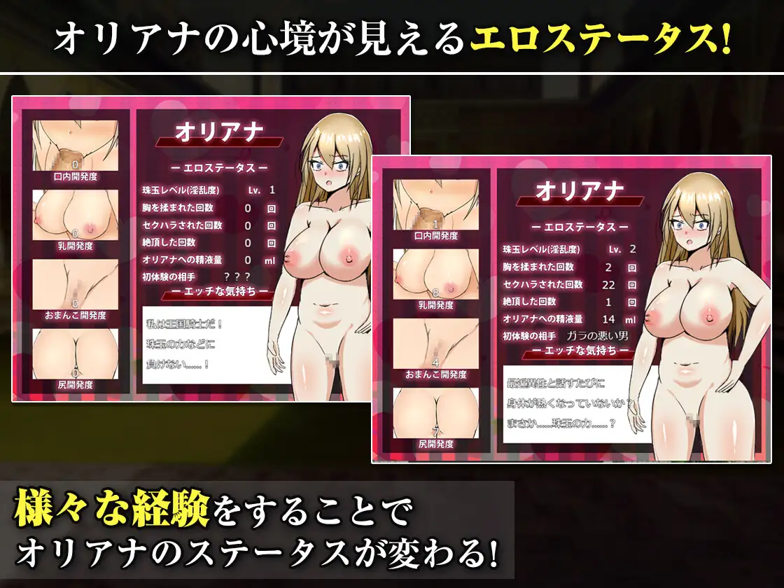 增添AZ[探索RPG/巨乳/爆乳] 王国的勇骑士奥莉安娜 王国の勇騎士オリアナ  内嵌AI汉化版+作弊码 [PC+安卓1.50G]